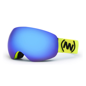 新款男女儿童款滑雪眼镜双层防雾无框滑雪镜